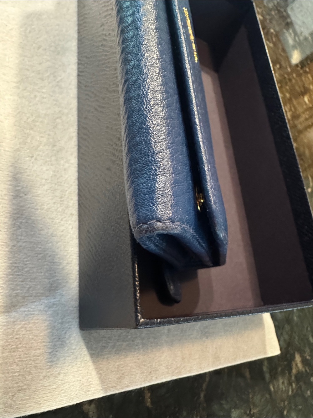 Prada Elegant Blue Wallet Set - Picture 16 of 16